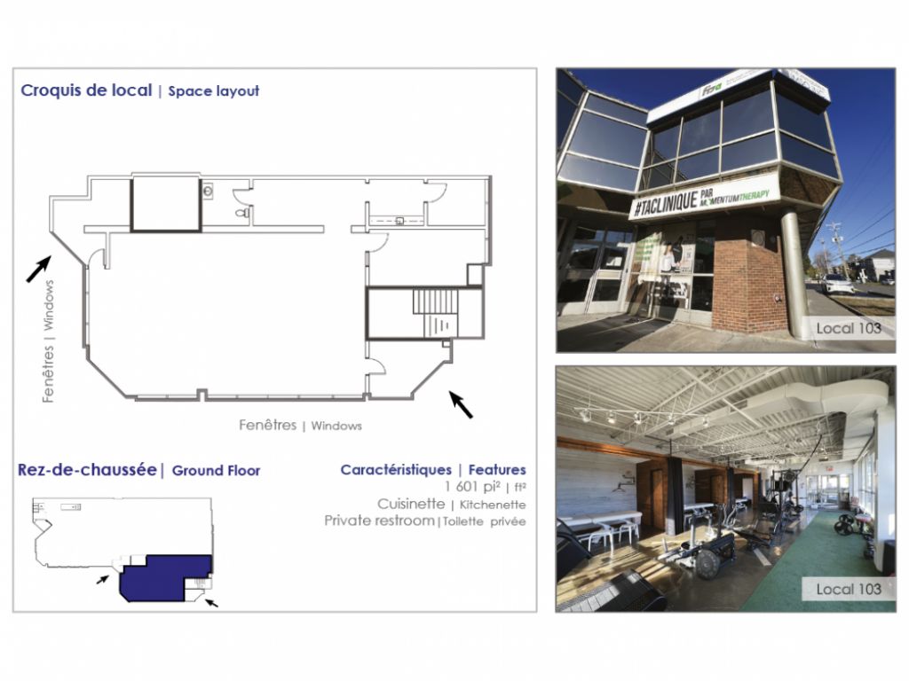 Professional and commercial office space for lease