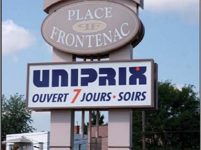 Espace commercial - Centre d'achats Frontenac