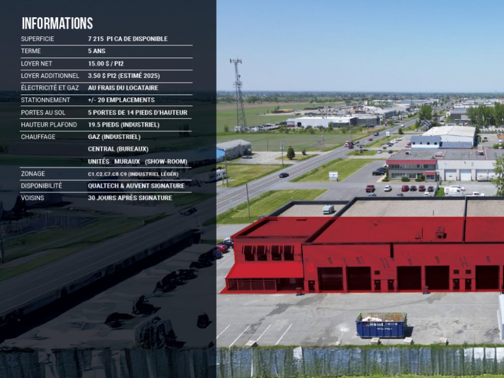 Commercial space for rent