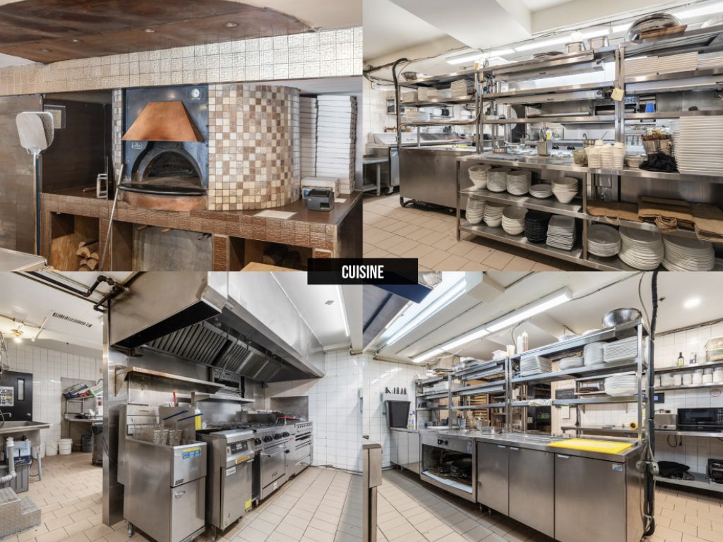 Restaurant business for sale and commercial rental