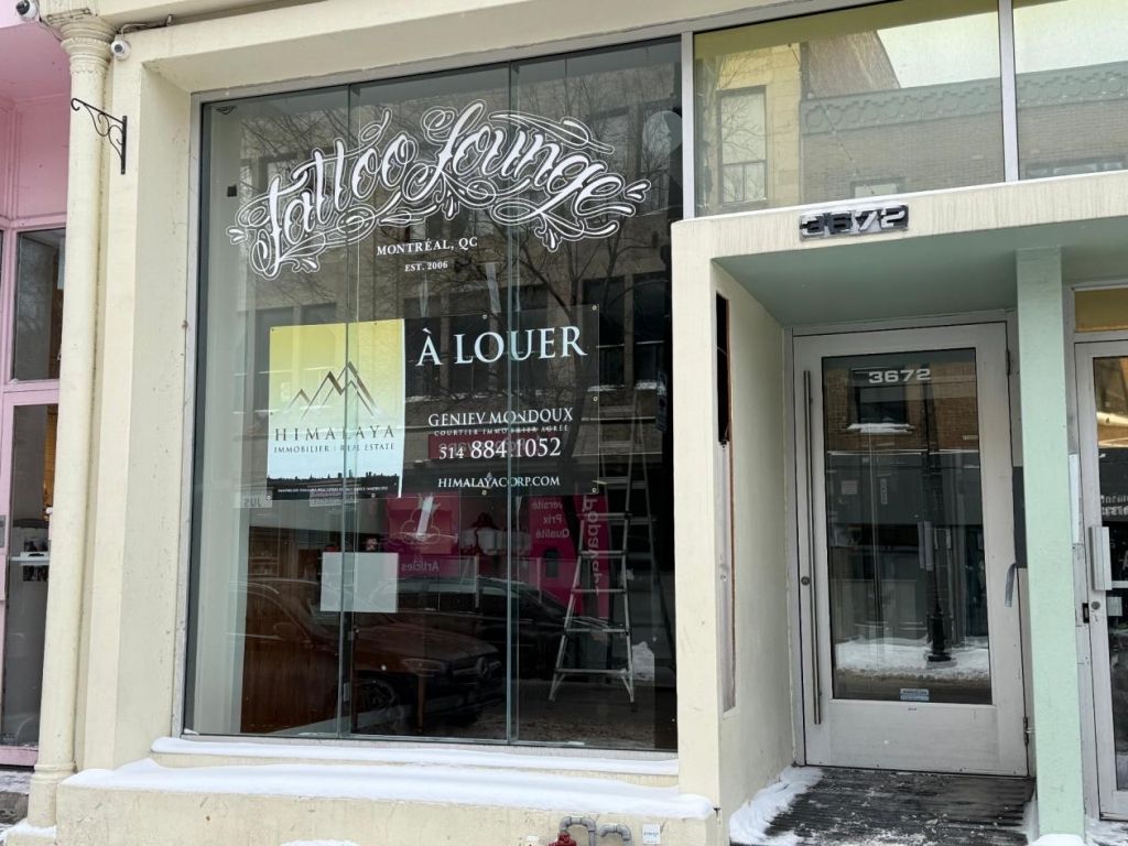 Chic 1,600 sqft space Very busy sector Plateau-Mont-Royal