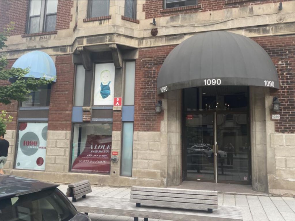 Commercial space in Outremont