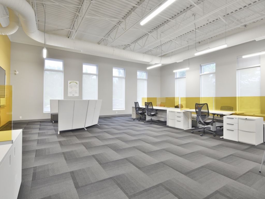 Office space located in the DISTRICT project in Brossard