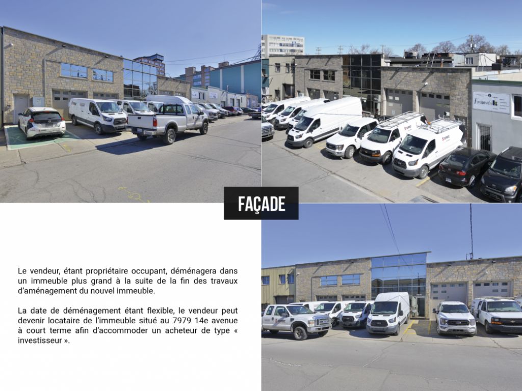 Immeuble Flex  vendre Villeray. Une polyvalence stratgique au coeur du Quartier Industriel.