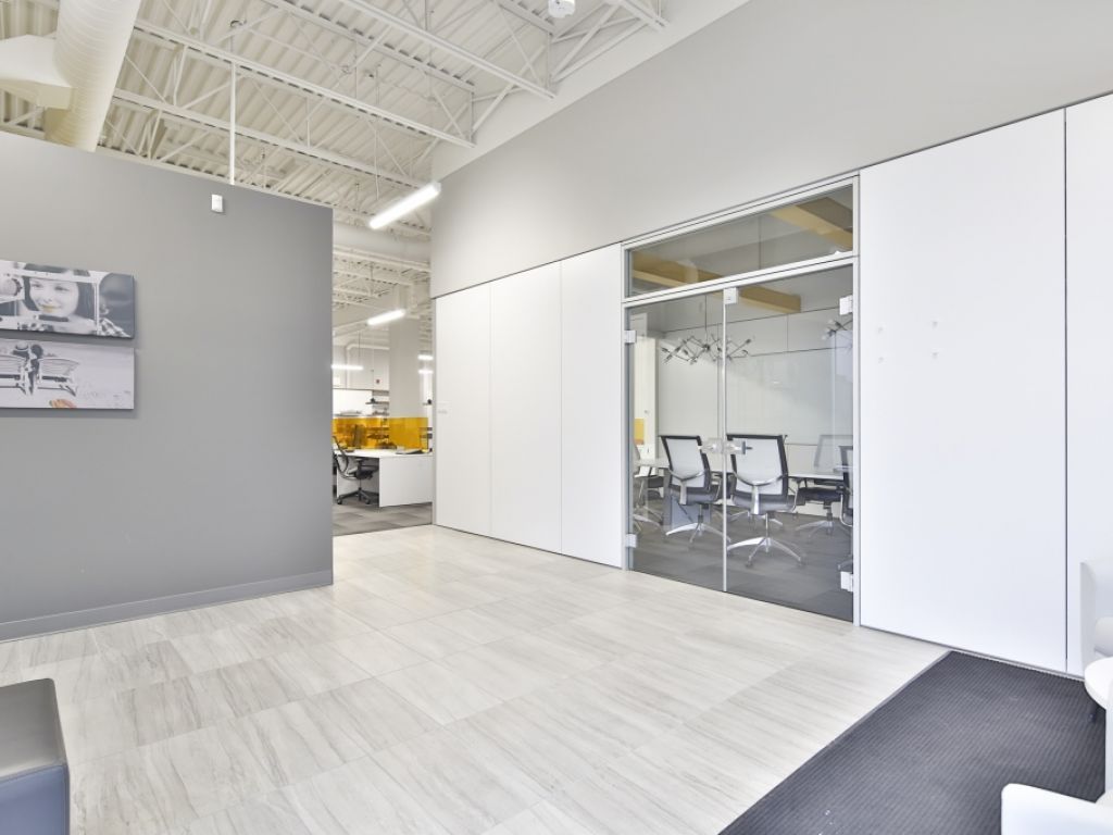 Office space located in the DISTRICT project in Brossard