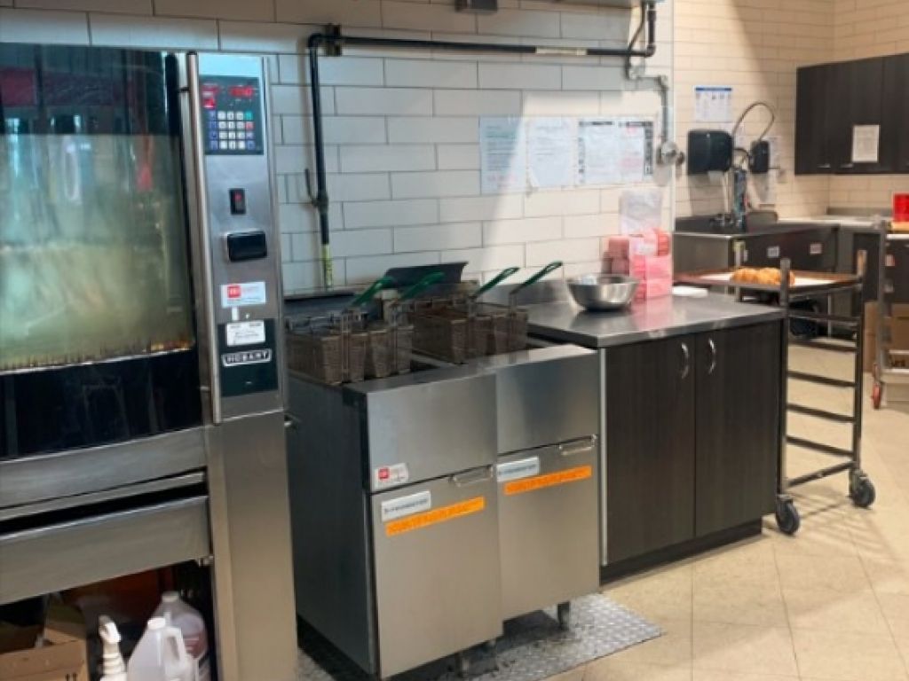 Espace commercial pour comptoir alimentaire