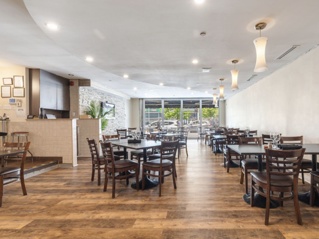 Restaurant business for sale and commercial rental