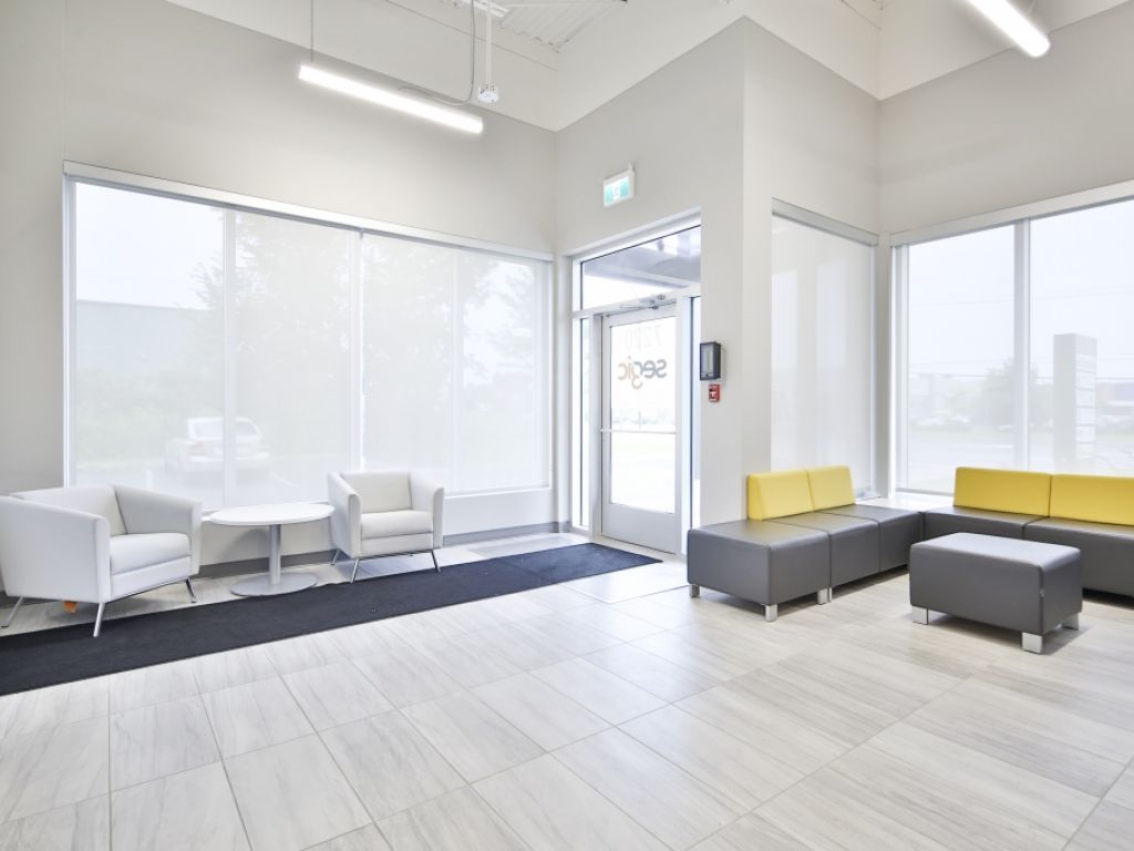 Office space located in the DISTRICT project in Brossard