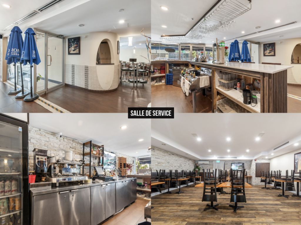Restaurant business for sale and commercial rental