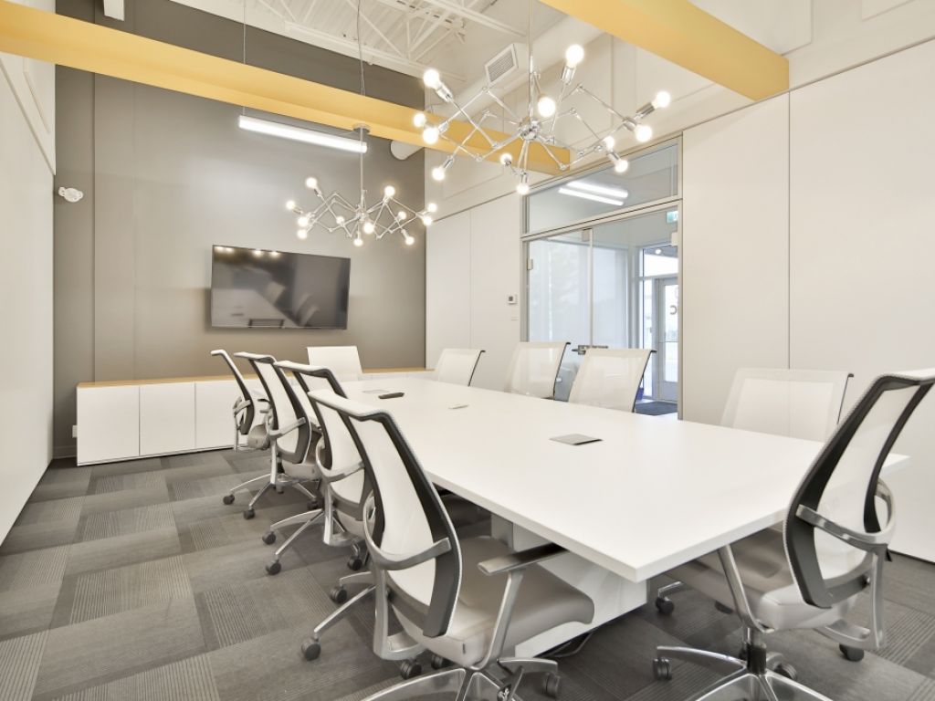 Office space located in the DISTRICT project in Brossard