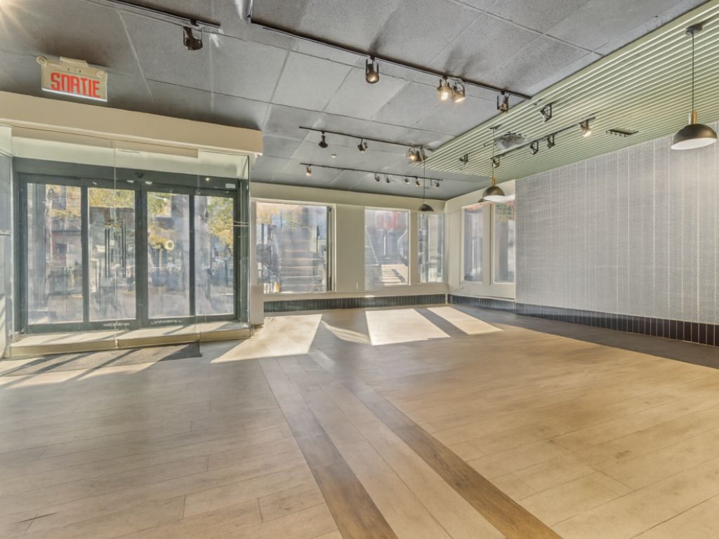 COMMERCIAL space for lease