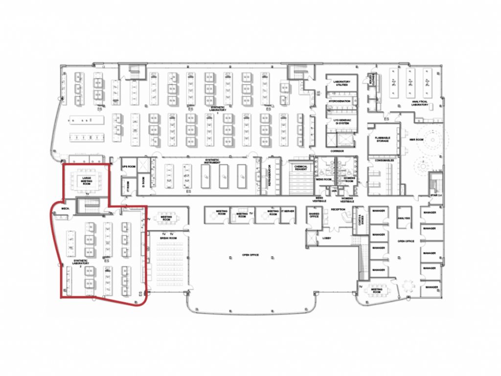 Sublet in the X-Chem laboratory