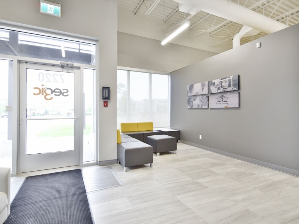 Office space located in the DISTRICT project in Brossard