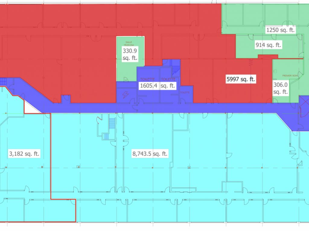 BUREAUX SECTEUR LES SAULES - QUBEC