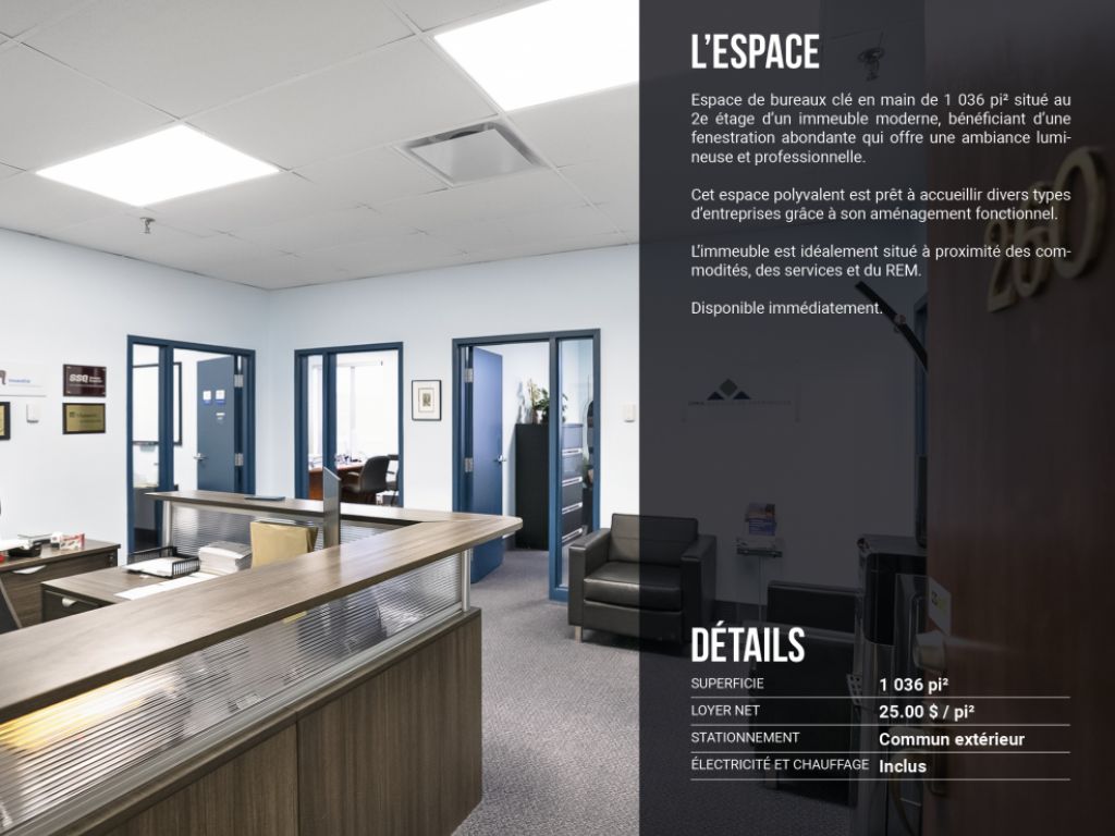 Office space for rent