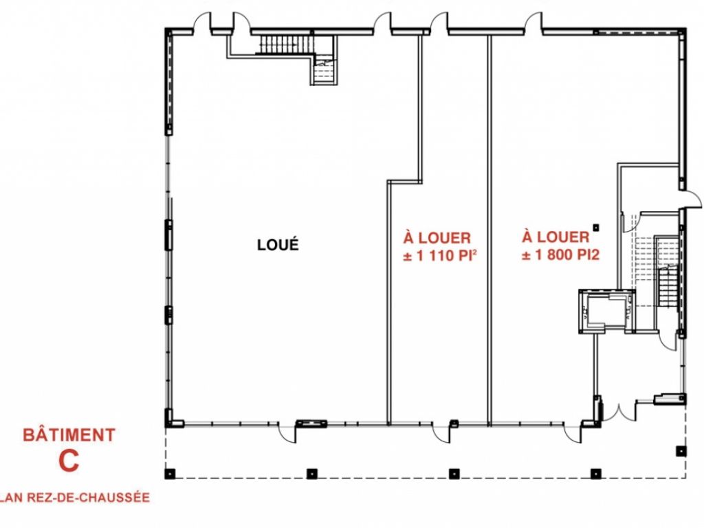 Local Commercial  Louer Longueuil (Saint-Hubert)