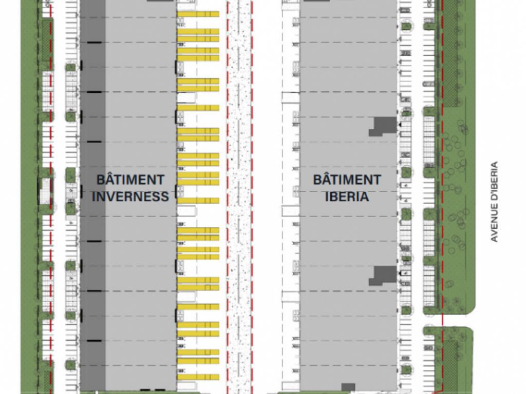 LOCAL INDUSTRIEL/ENTREPOT � LOUER, CANDIAC - 6 200 � 55 934 pi2
