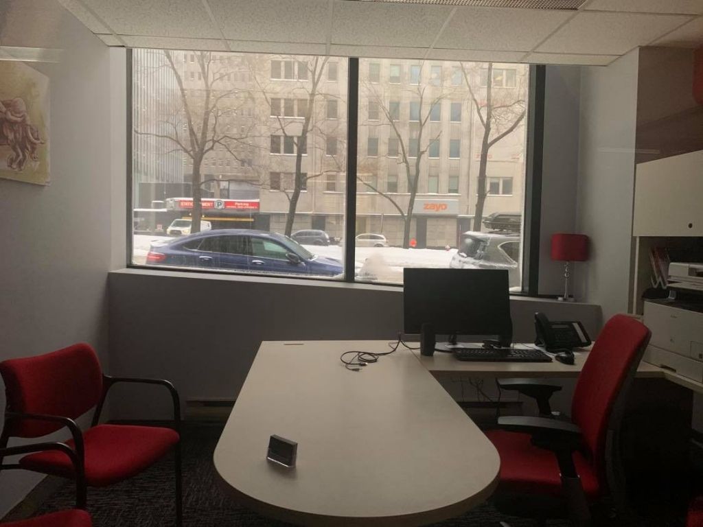 Office subletting in Montreal