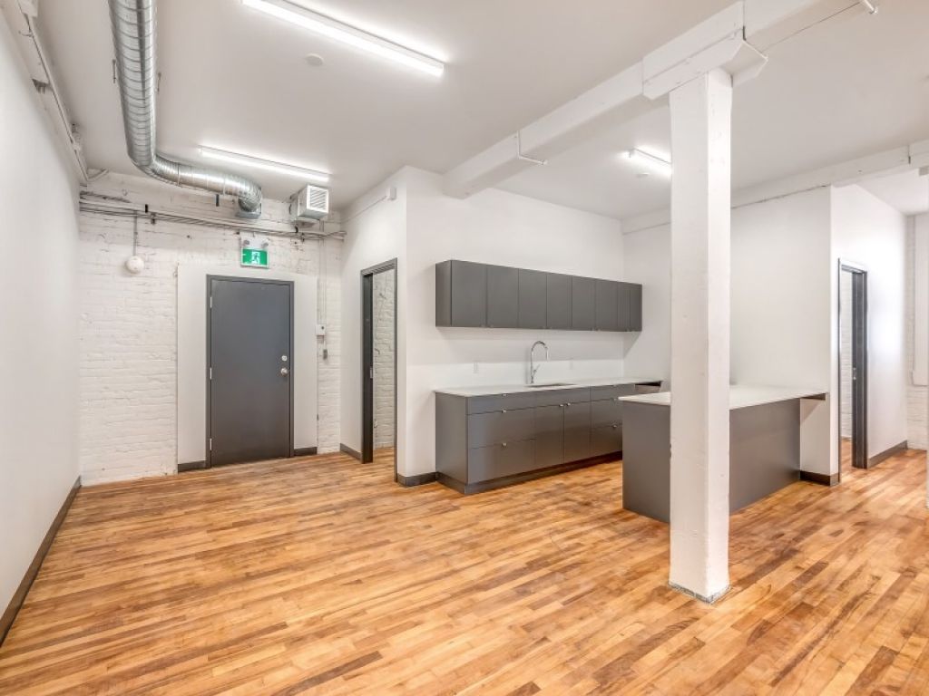 Renovated loft offices for rent in Rosemont/Little Italy