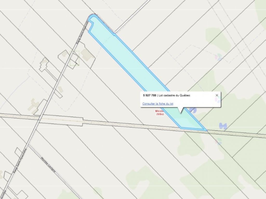 Terre agricole de 67 acres � vendre � Mirabel