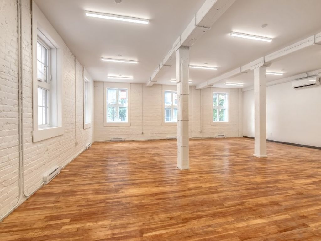 Renovated loft offices for rent in Rosemont/Little Italy