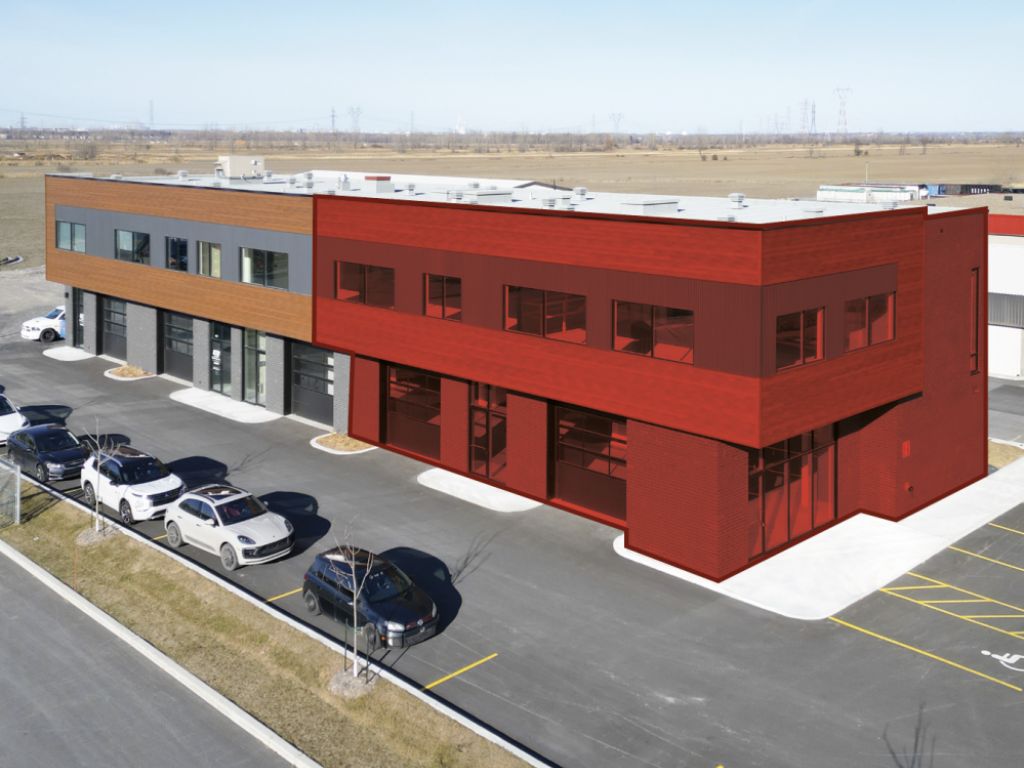Commercial space in a FLEX building / New construction for light commercial and industrial use