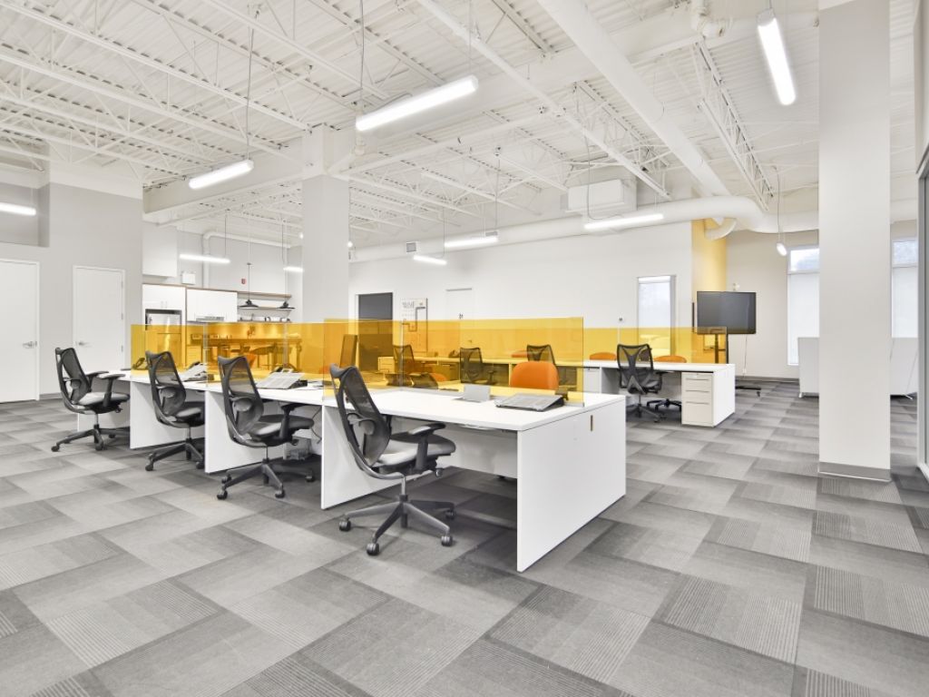 Office space located in the DISTRICT project in Brossard