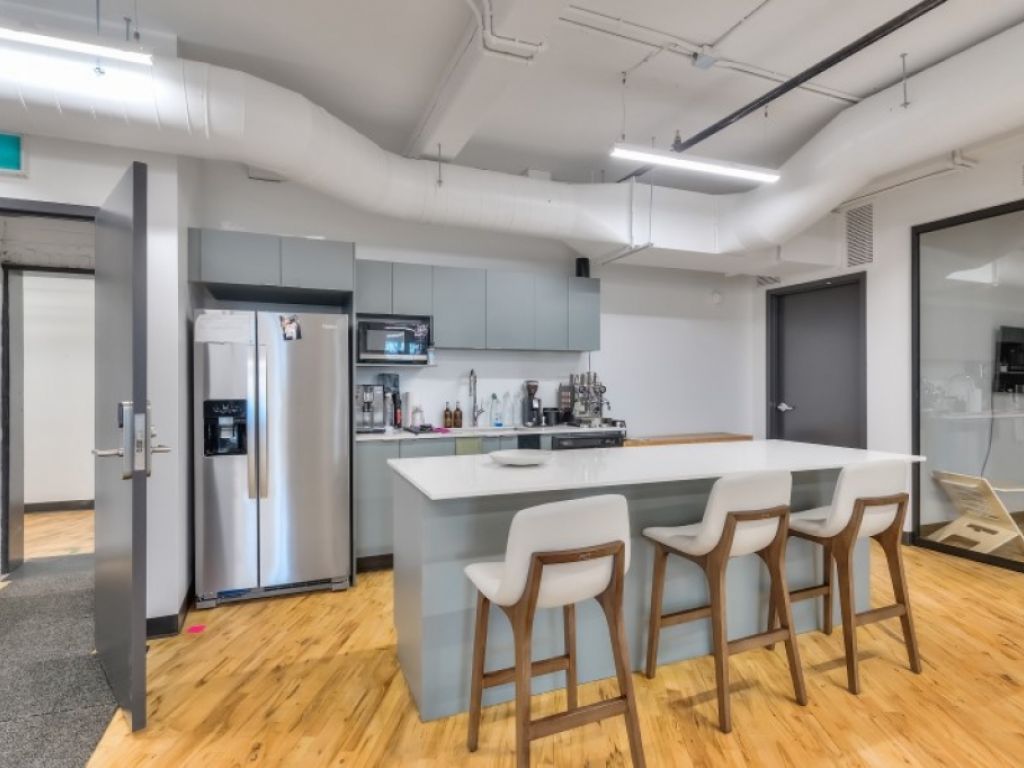 Renovated loft offices for rent in Rosemont/Little Italy