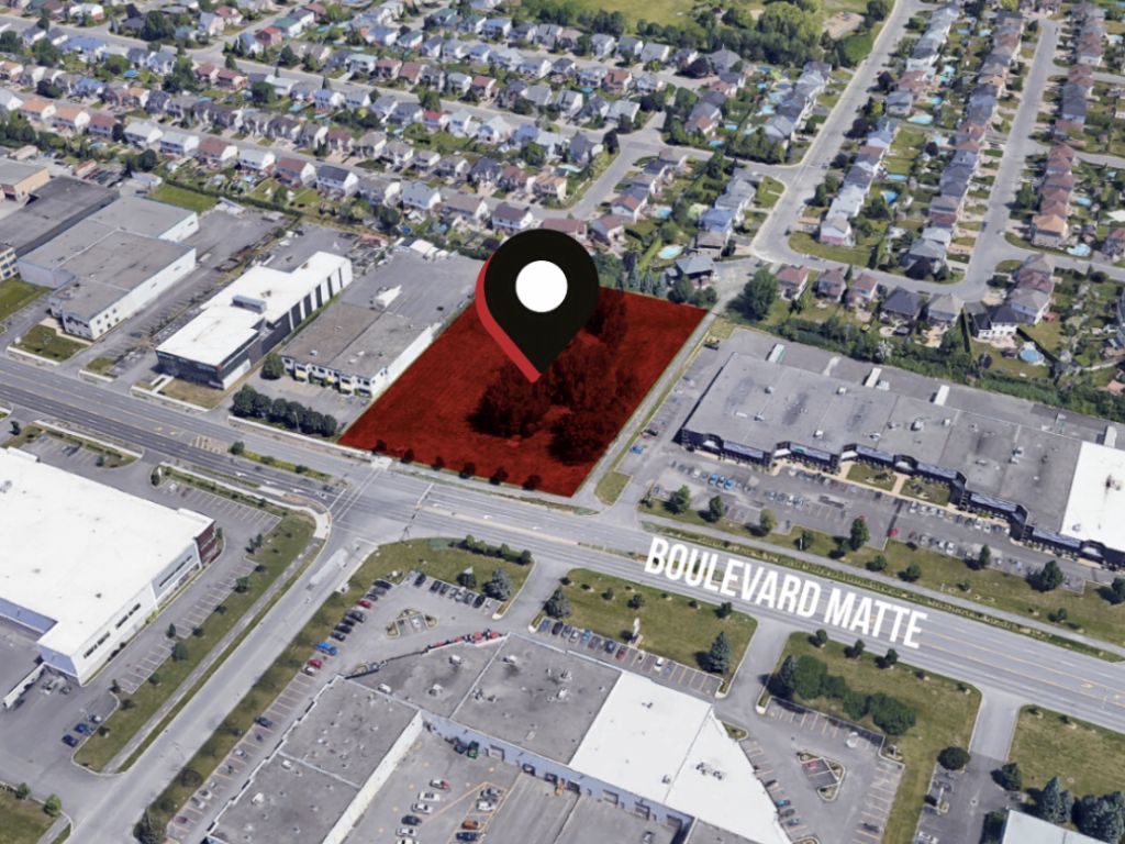 Last industrial land for sale in Brossard