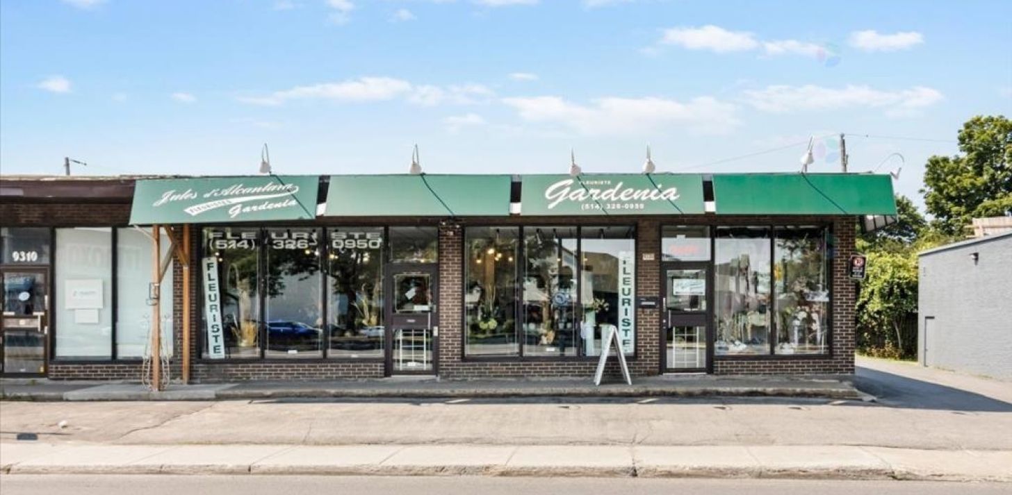 Fleuriste tr&egrave;s bien &eacute;tabli et cl&eacute; en main &agrave; St-L&eacute;onard - &Agrave; vendre