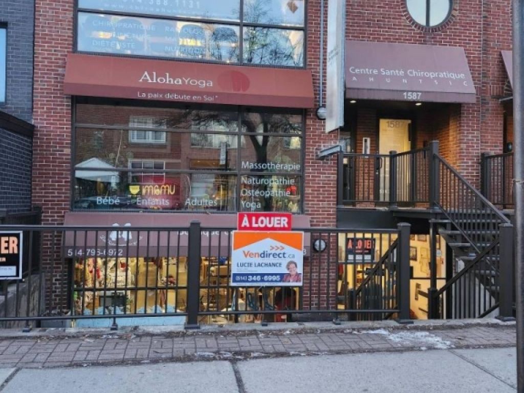 2,000 sqft space Promenade Fleury Ahuntsic Montral