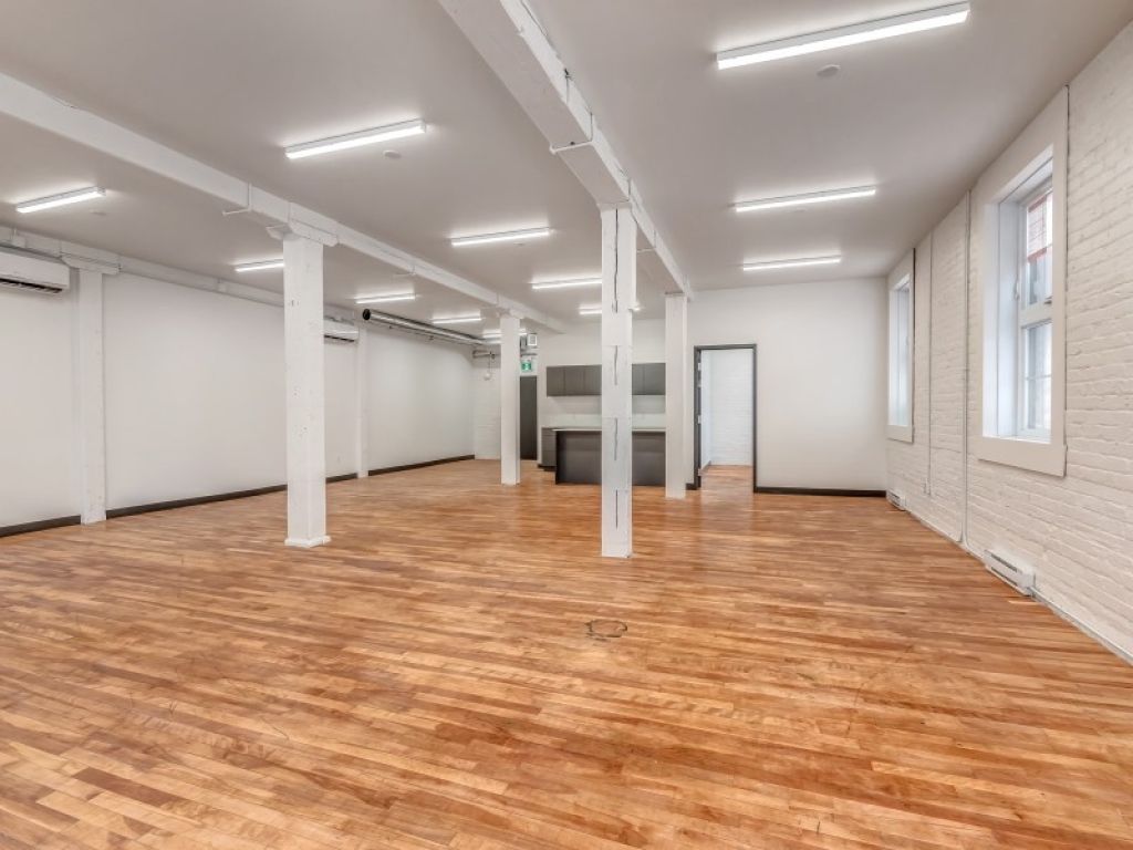 Renovated loft offices for rent in Rosemont/Little Italy