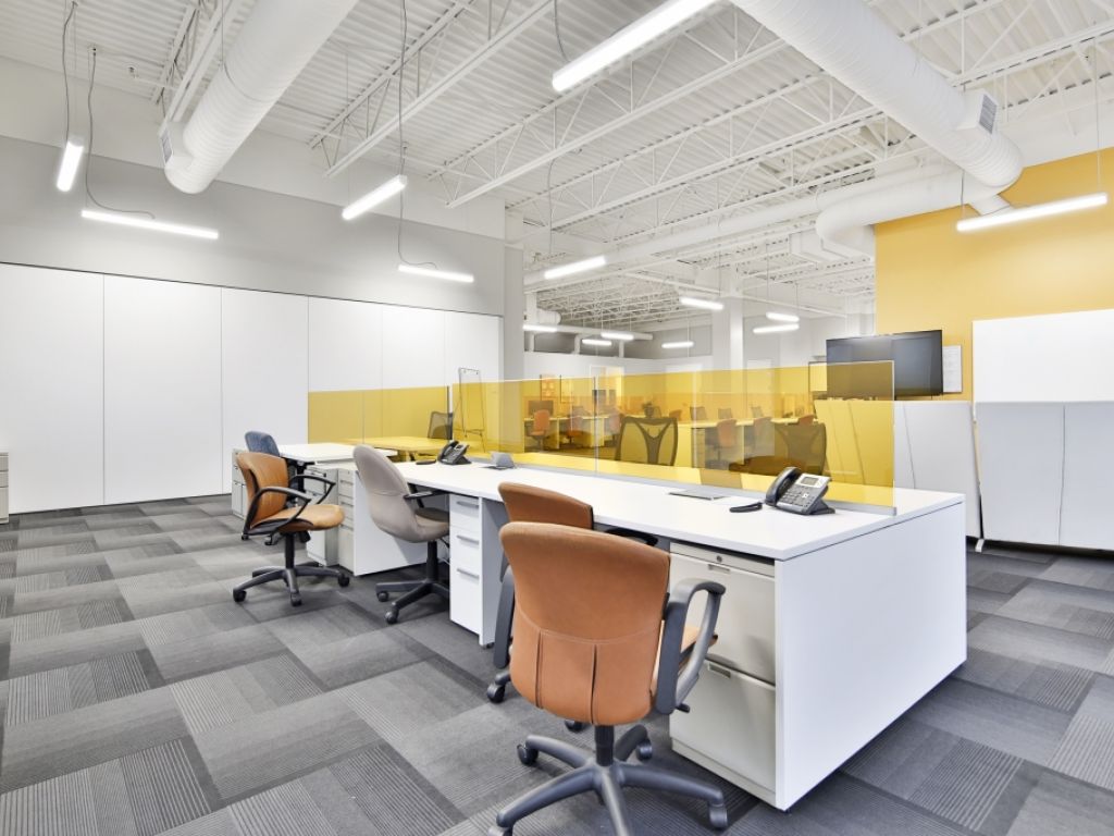 Office space located in the DISTRICT project in Brossard