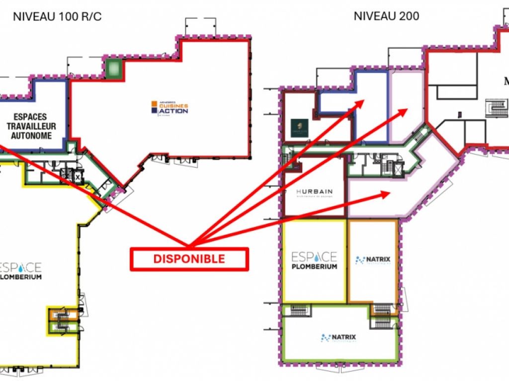 📍 Condo commercial  louer  1er tage  Laval, autoroute 440 Ouest