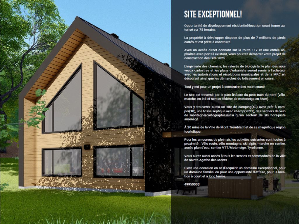 Development - Mont Blanc Chalets