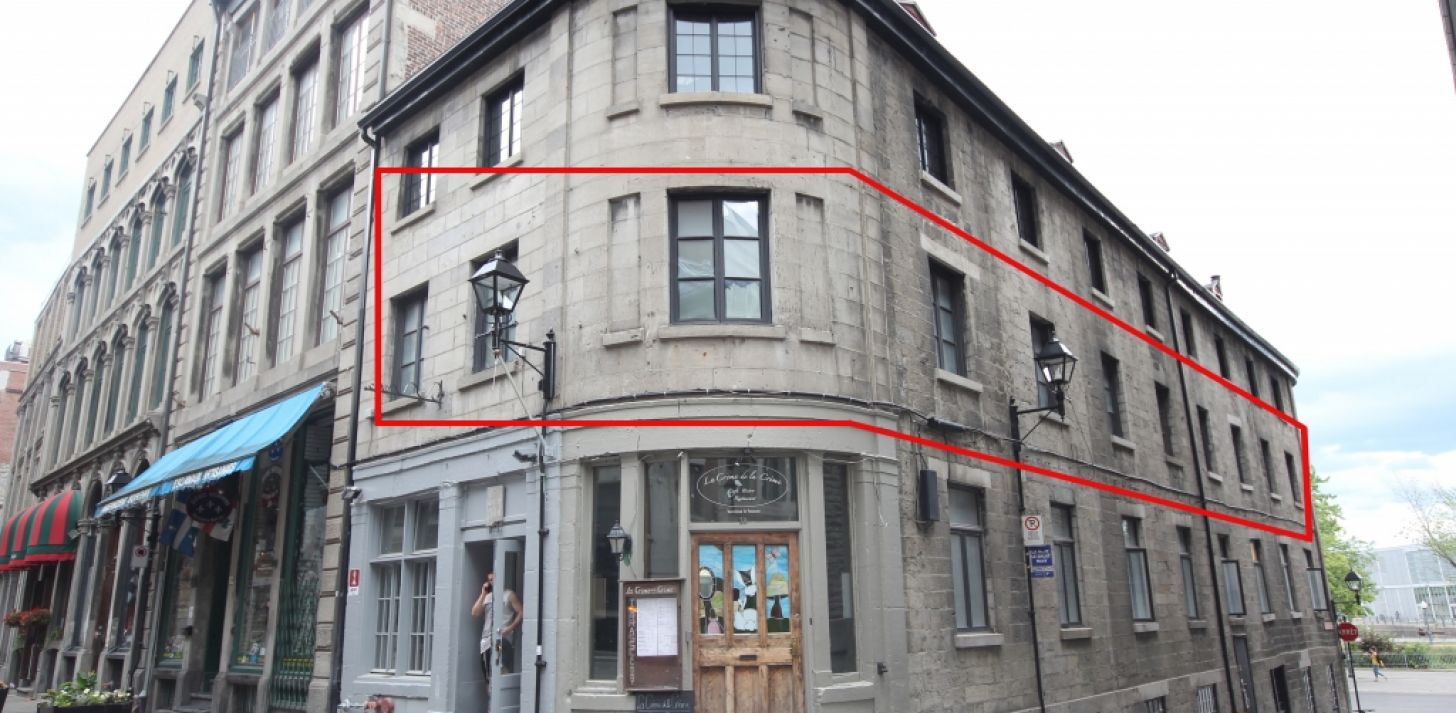 Espace bureau dans le Vieux-Montréal - À louer