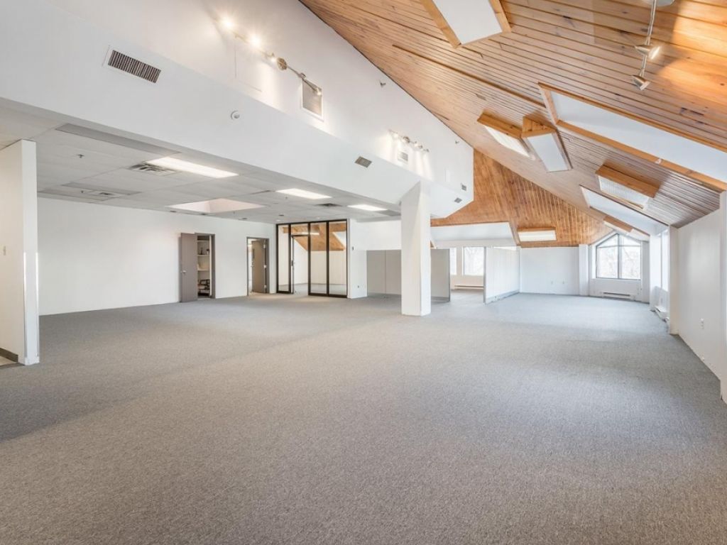 4000 sqft office on top floor of a century-old renovated building
