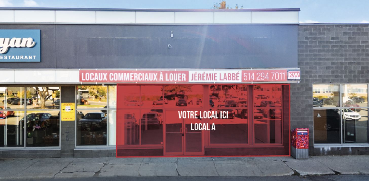 Commercial space in Ville Saint-Laurent - For Rent