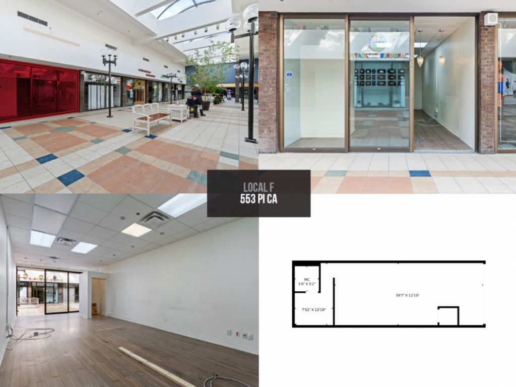 Locaux disponibles aux Galeries Normandie