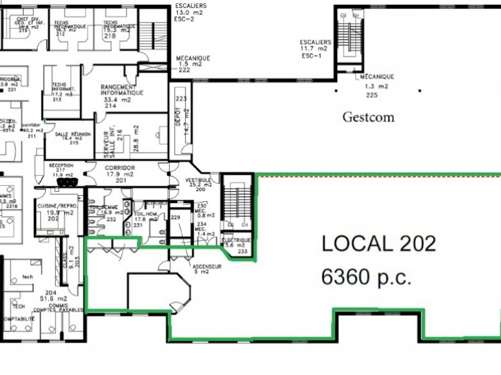 Local / Bureau 2100  6360 pc Centre-ville Saint-Jrme 