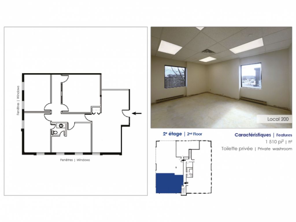 Espace de bureaux professionnels  louee